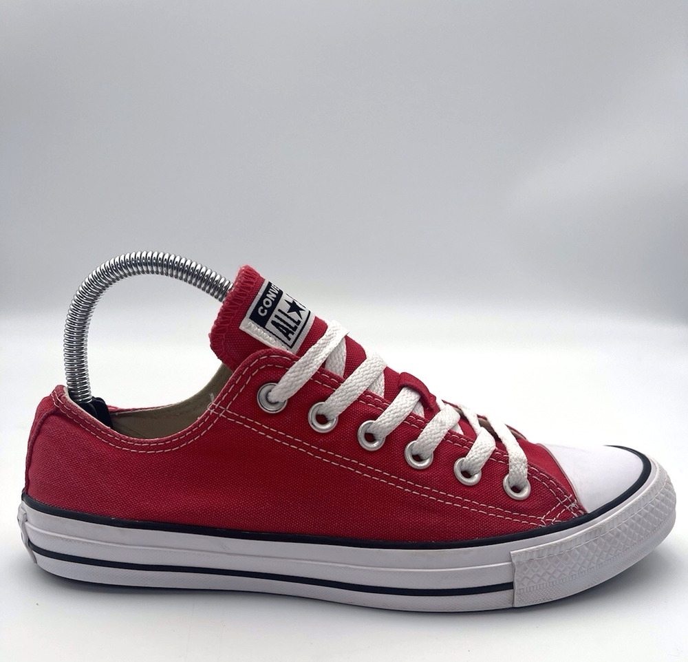 Converse Unisex CT All Star Ox M9696 Red Casual Shoes Sneakers Size M 7 W 9